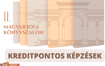 Kreditpontos képzési események a II. Magyar Jogi Könyvszalonon